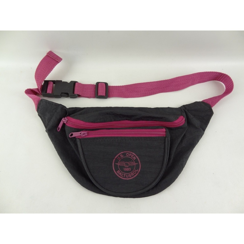 Vintage 1993 Golf US Open Baltusrol Fanny Pack Waist Bag